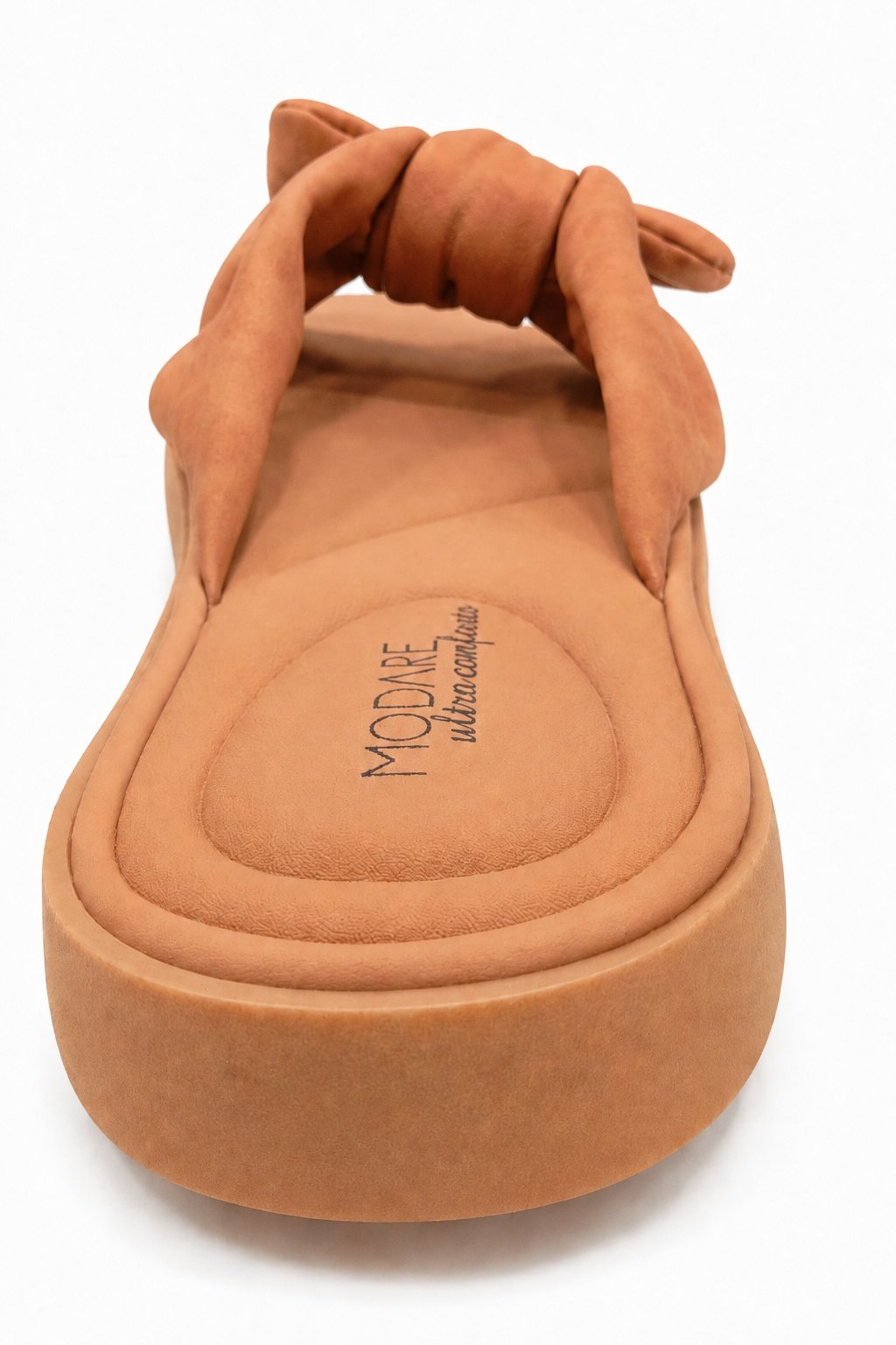 Tamanco Modare Nude Slide Elegante Confortavel Bege 6
