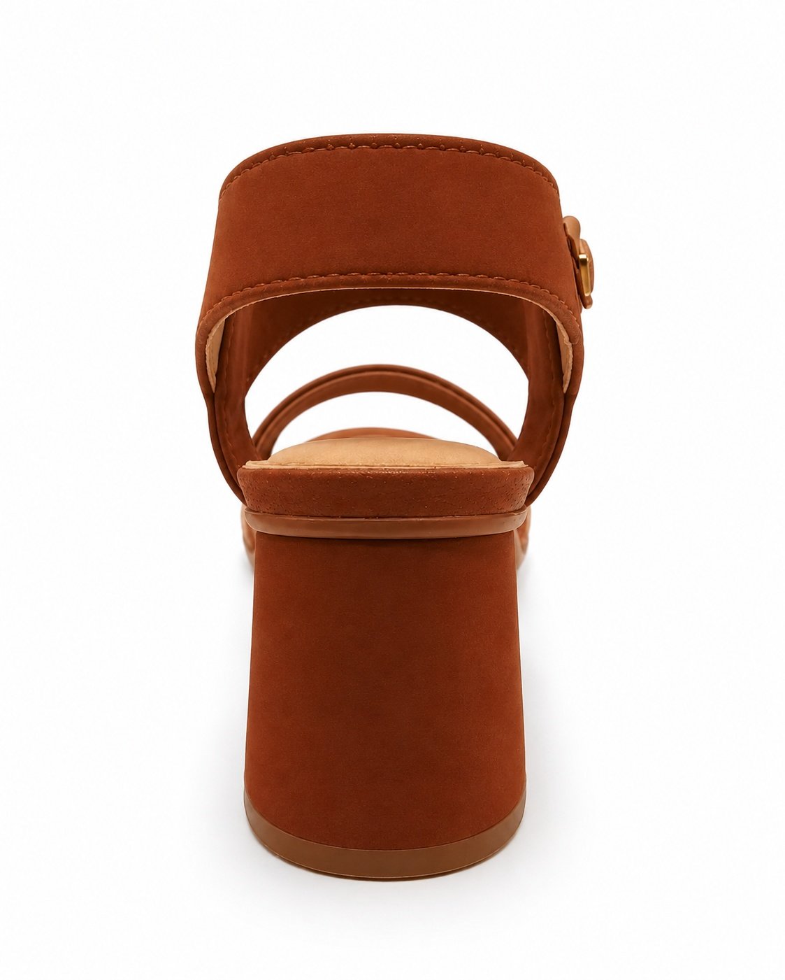 Sandalia Modare Marrom Tiras Cruzadas Conforto Elegante Marrom 5
