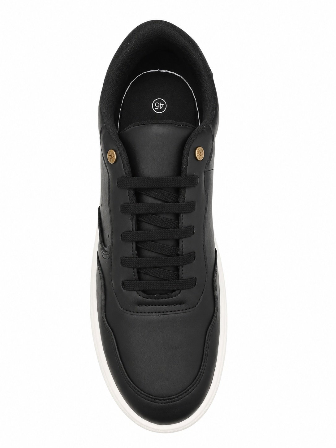 Tenis GDV Masculino Preto Casual Solado Branco Off Urbano Preto 4