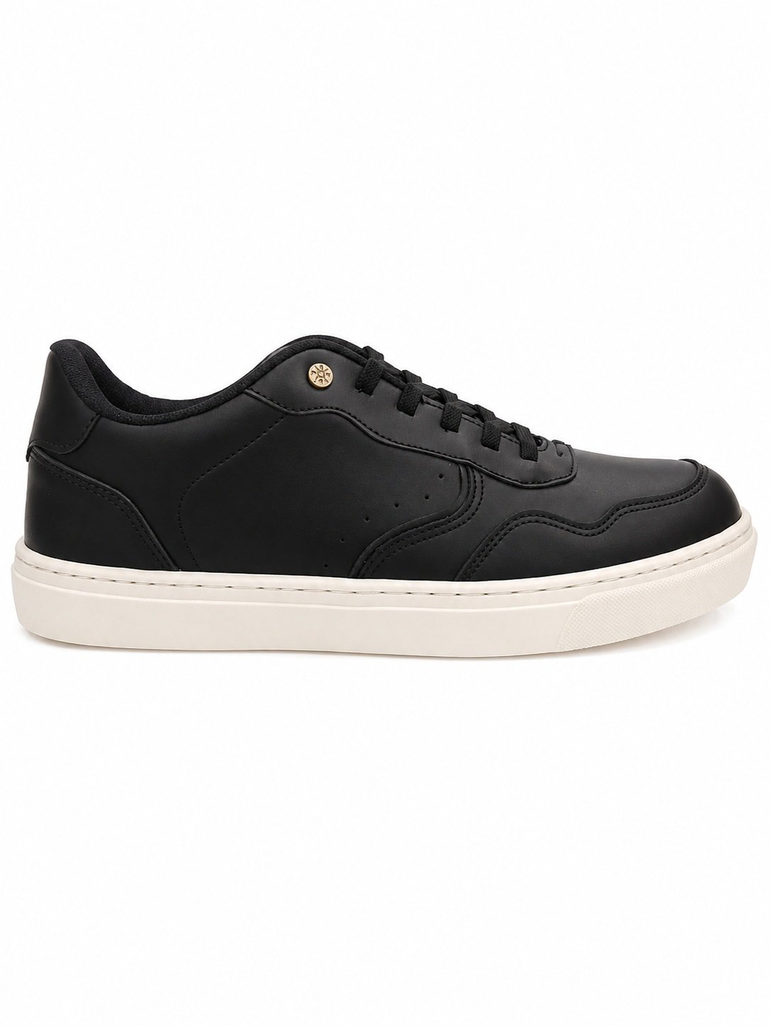Tenis GDV Masculino Preto Casual Solado Branco Off Urbano Preto 5