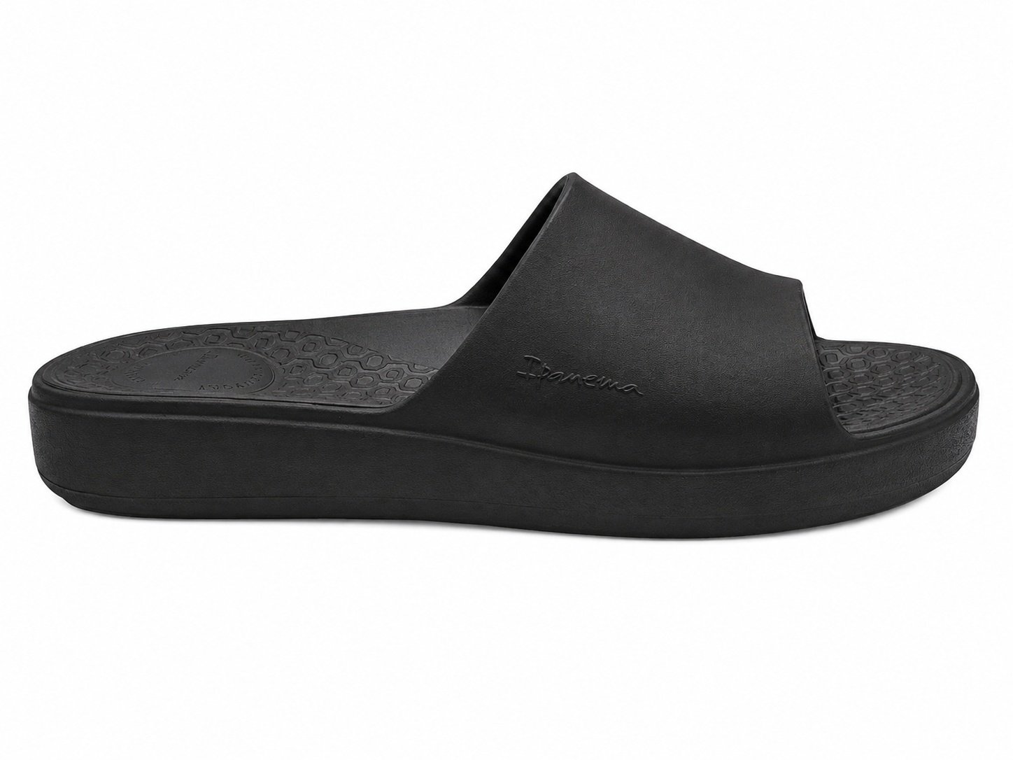 Chinelo Feminino Ipanema Preto Leveza Estilo Urbano Preto 4