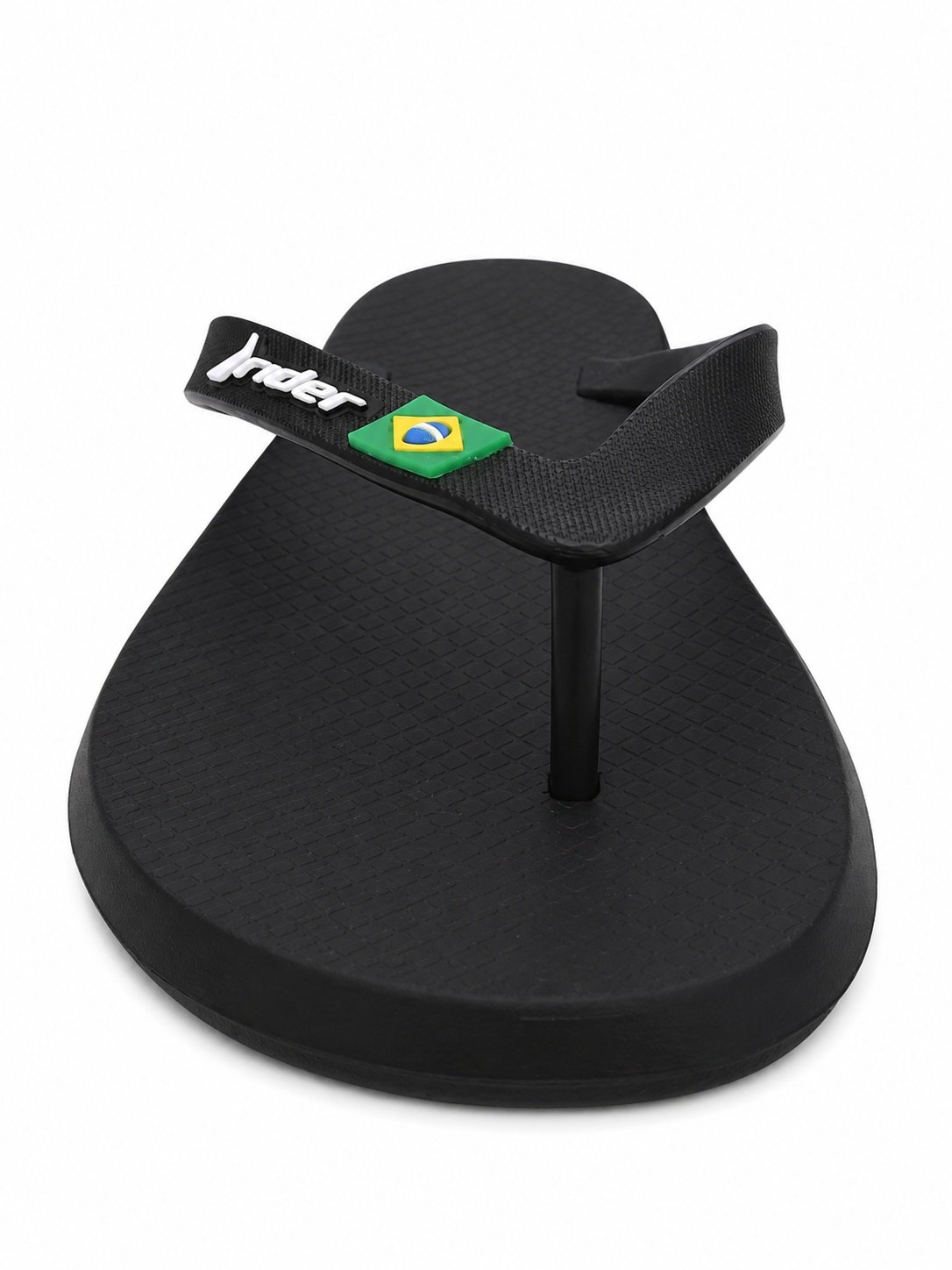 Chinelo Rider R1 Brasil Infantil Meninos Preto Casual Preto 2