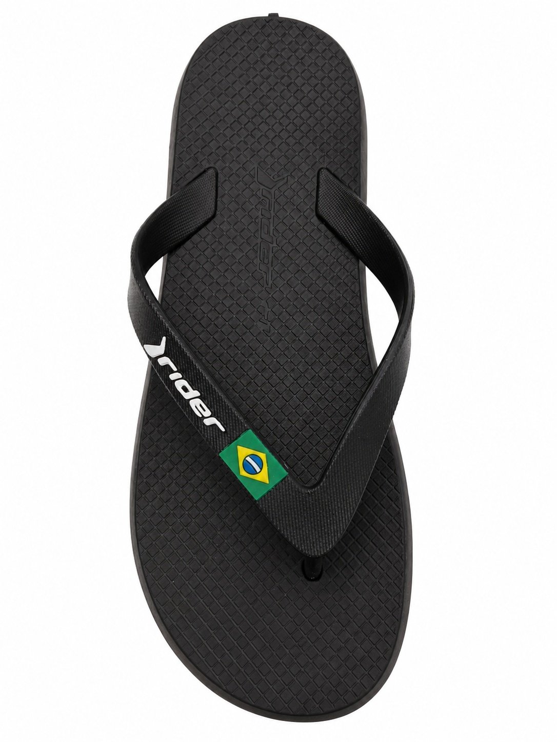 Chinelo Rider R1 Brasil Infantil Meninos Preto Casual Preto 3