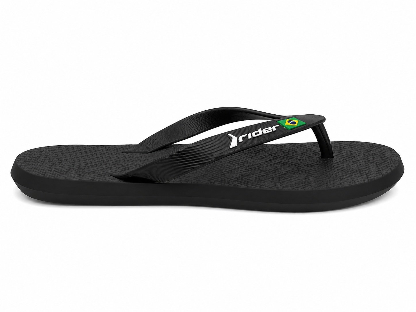 Chinelo Rider R1 Brasil Infantil Meninos Preto Casual Preto 4