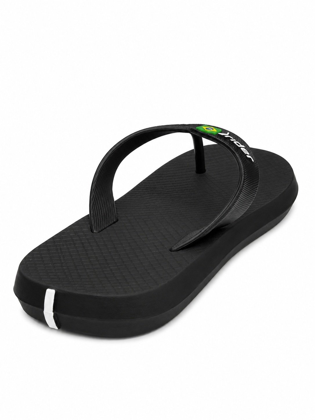 Chinelo Rider R1 Brasil Infantil Meninos Preto Casual Preto 6