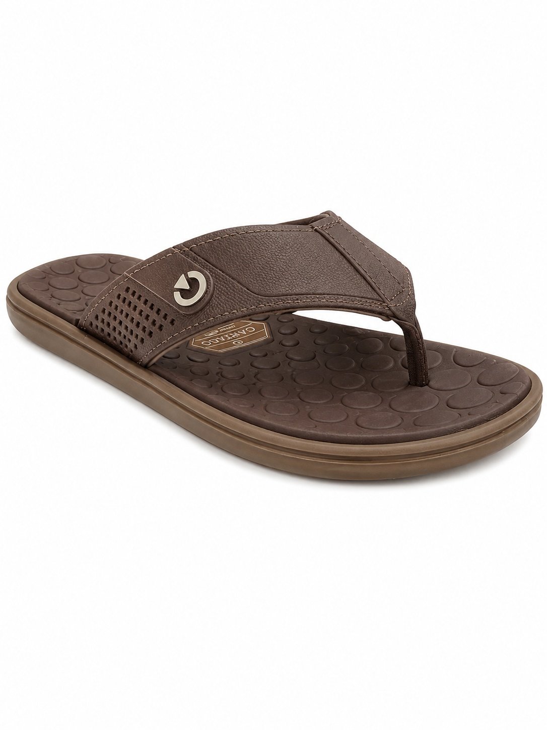 Chinelo Cartago Veneto Masculino Marrom Casual Confortavel