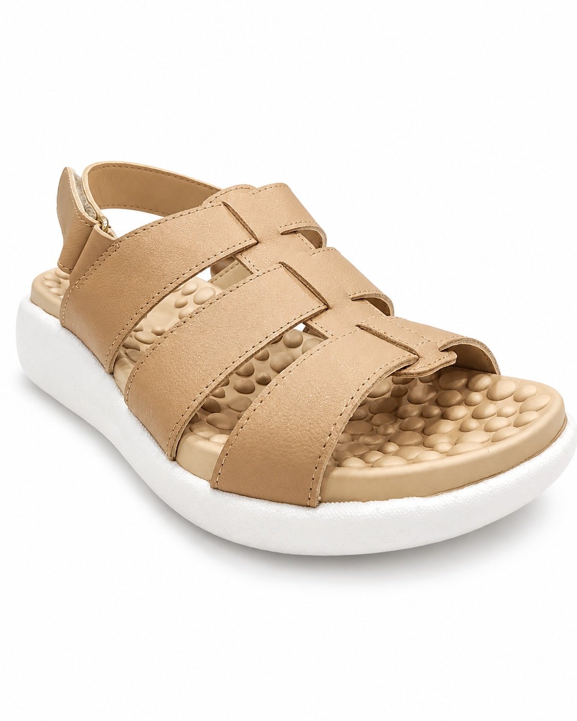 Sandalia Modare Plataforma Nude Feminino Anatomico