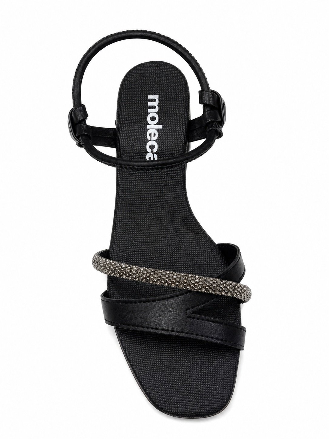 Sandalia Moleca Preto Black Diamond Design Adaptavel Preto 2