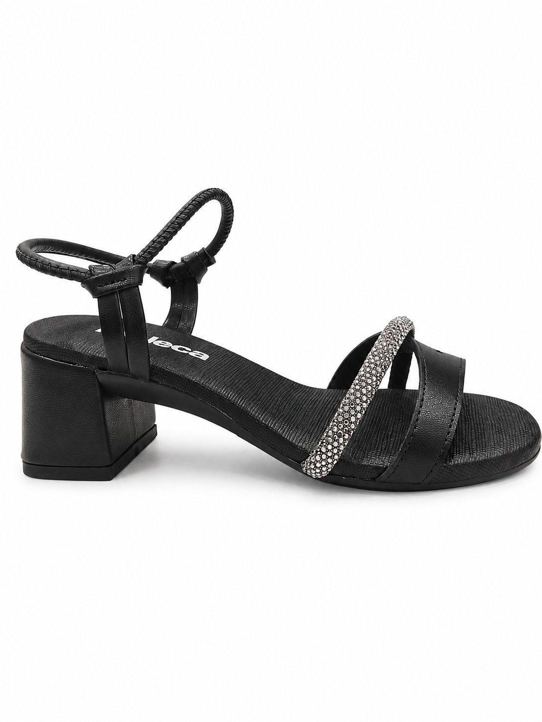 Sandalia Moleca Preto Black Diamond Design Adaptavel Preto 4