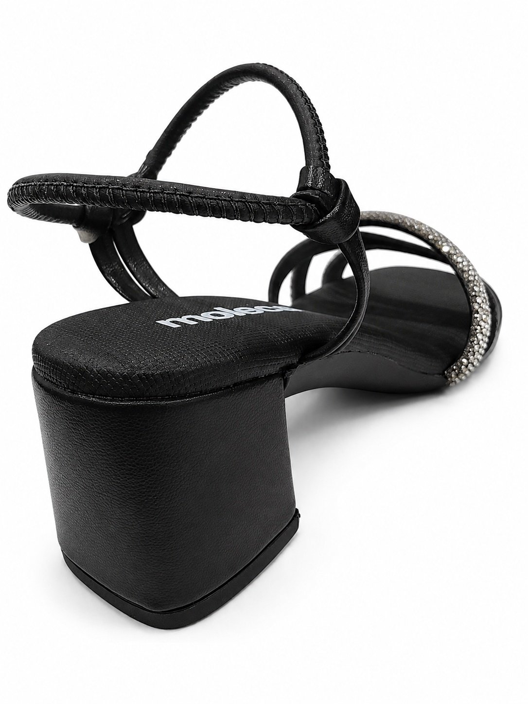 Sandalia Moleca Preto Black Diamond Design Adaptavel Preto 6