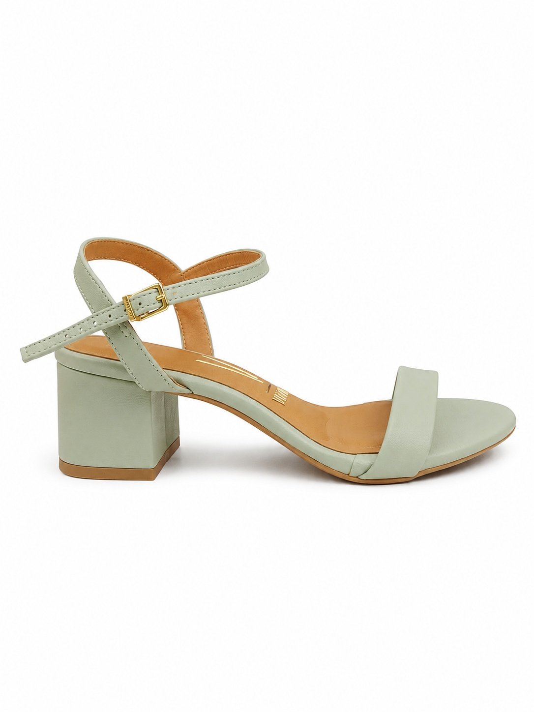 Sandalia Vizzano Salto Bloco Verde Luna Feminino Casual Verde 4
