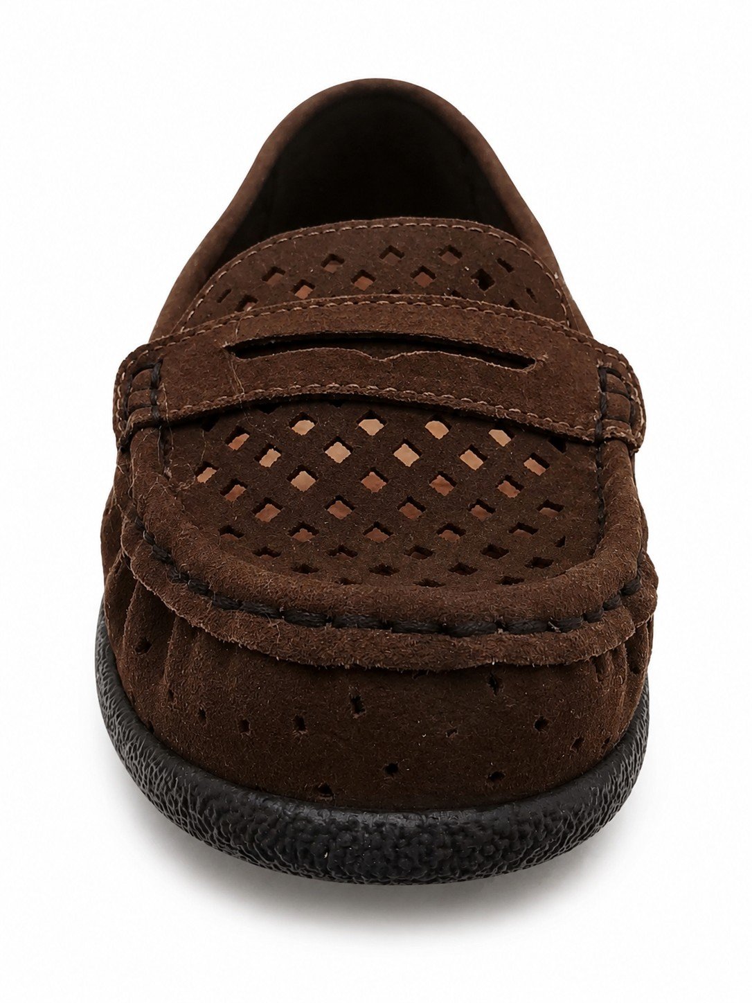 Modare Mocassim Cacau Feminino Design Perfurado Anatomico Marrom 4
