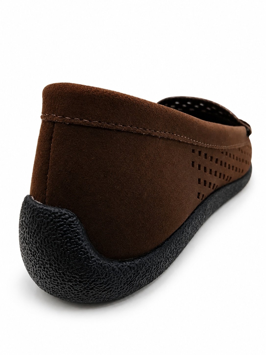 Modare Mocassim Cacau Feminino Design Perfurado Anatomico Marrom 6