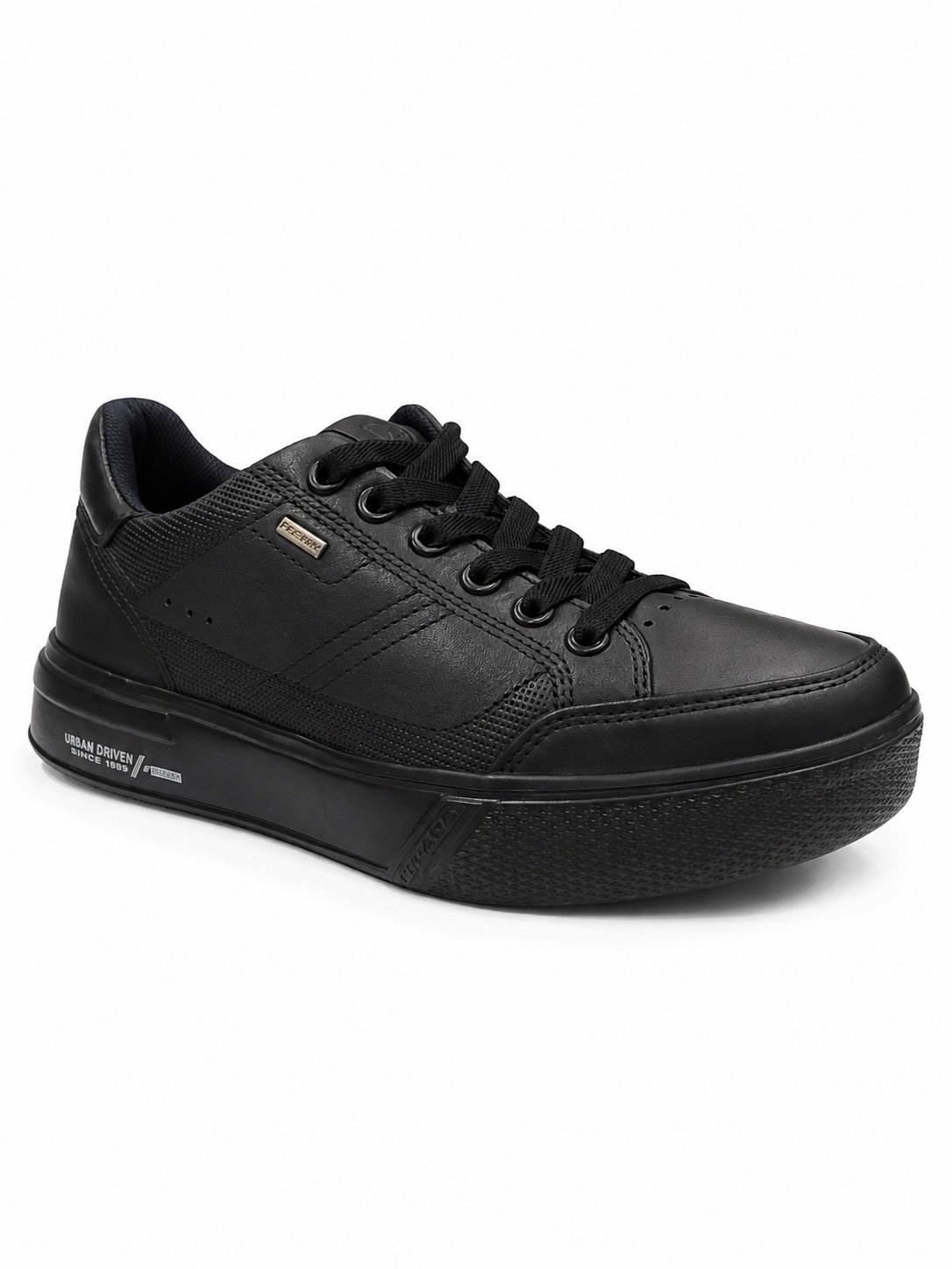 Tenis Pegada Preto Versatilidade Urbana Masculino Anatomico
