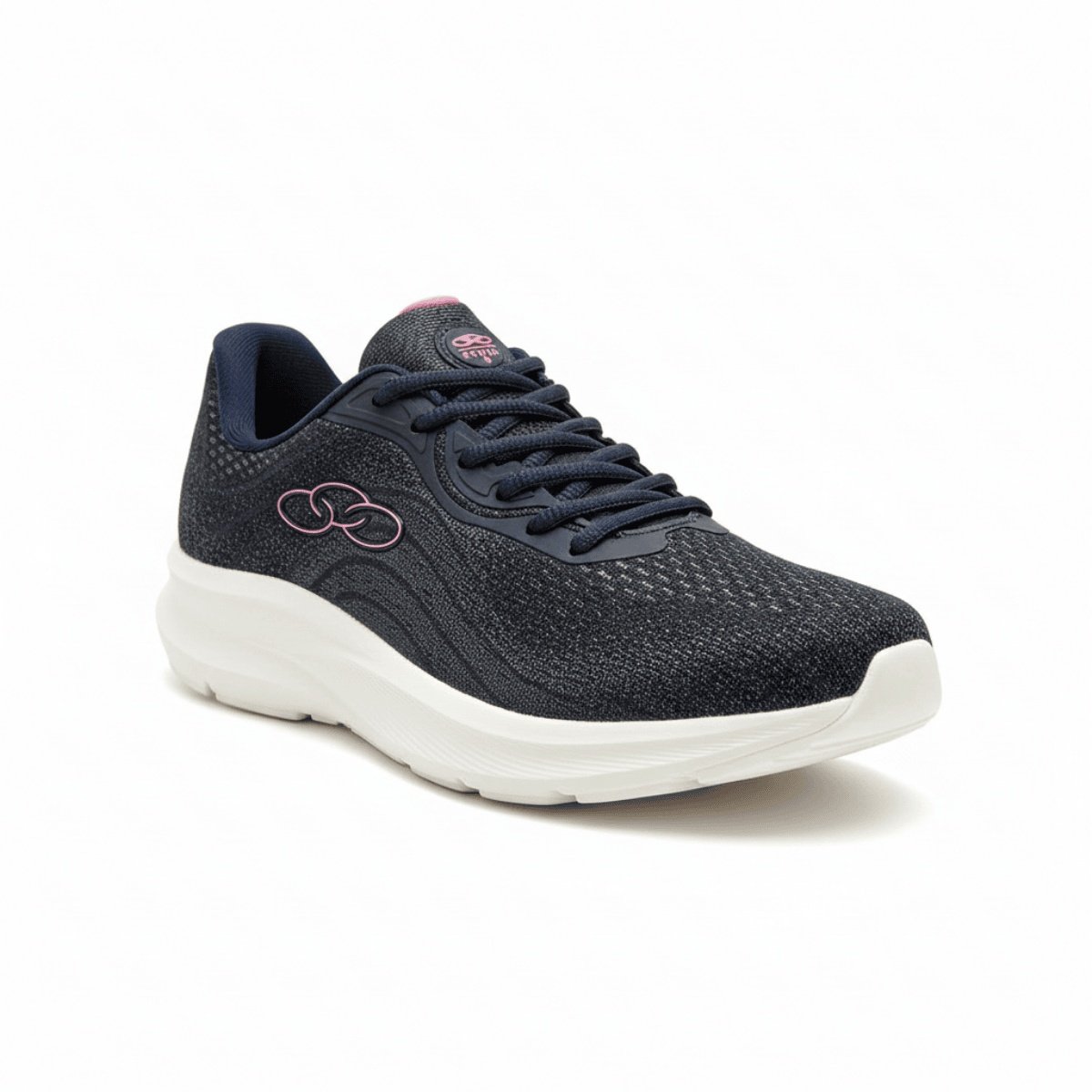 Tenis Olympikus Venus 3 Marinho Rosa Esportivo Leveza