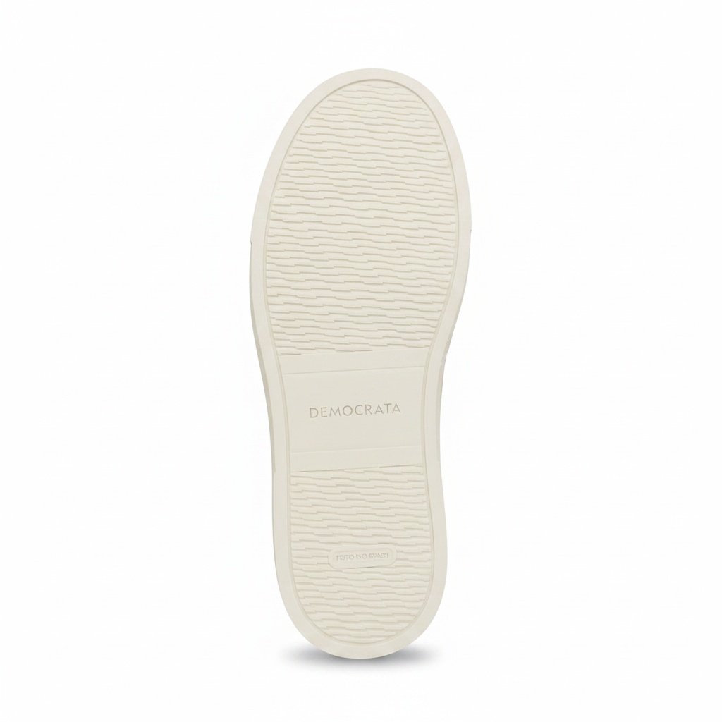 Democrata Tenis Couro Preto Masculino Design Sofisticado Preto 6