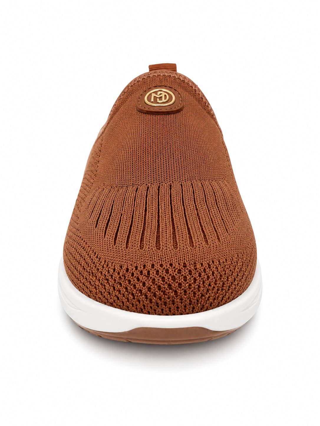 Tenis Modare Slip on Avela Malha Respiravel Conforto Diario Marrom 2