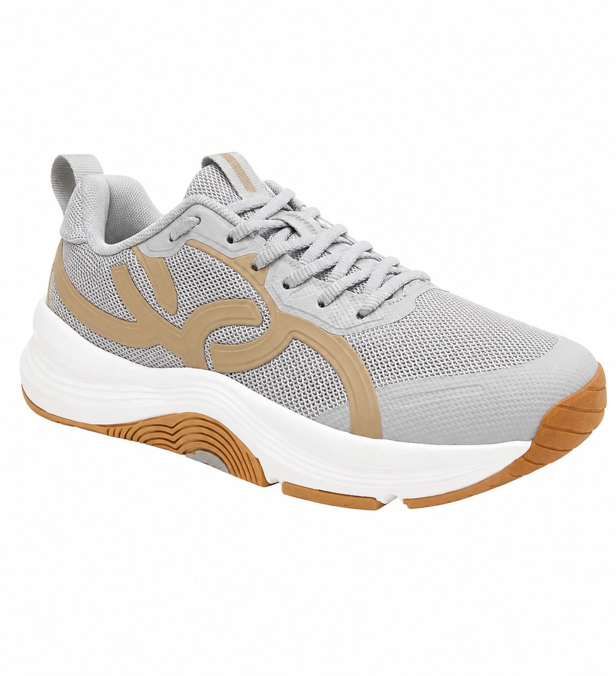 Tenis Masculino Olympikus Treino Lunar Bege Leve Casual