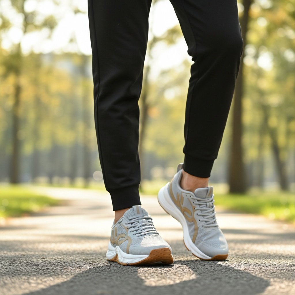 Tenis Masculino Olympikus Treino Lunar Bege Leve Casual Cinza/Bege 2