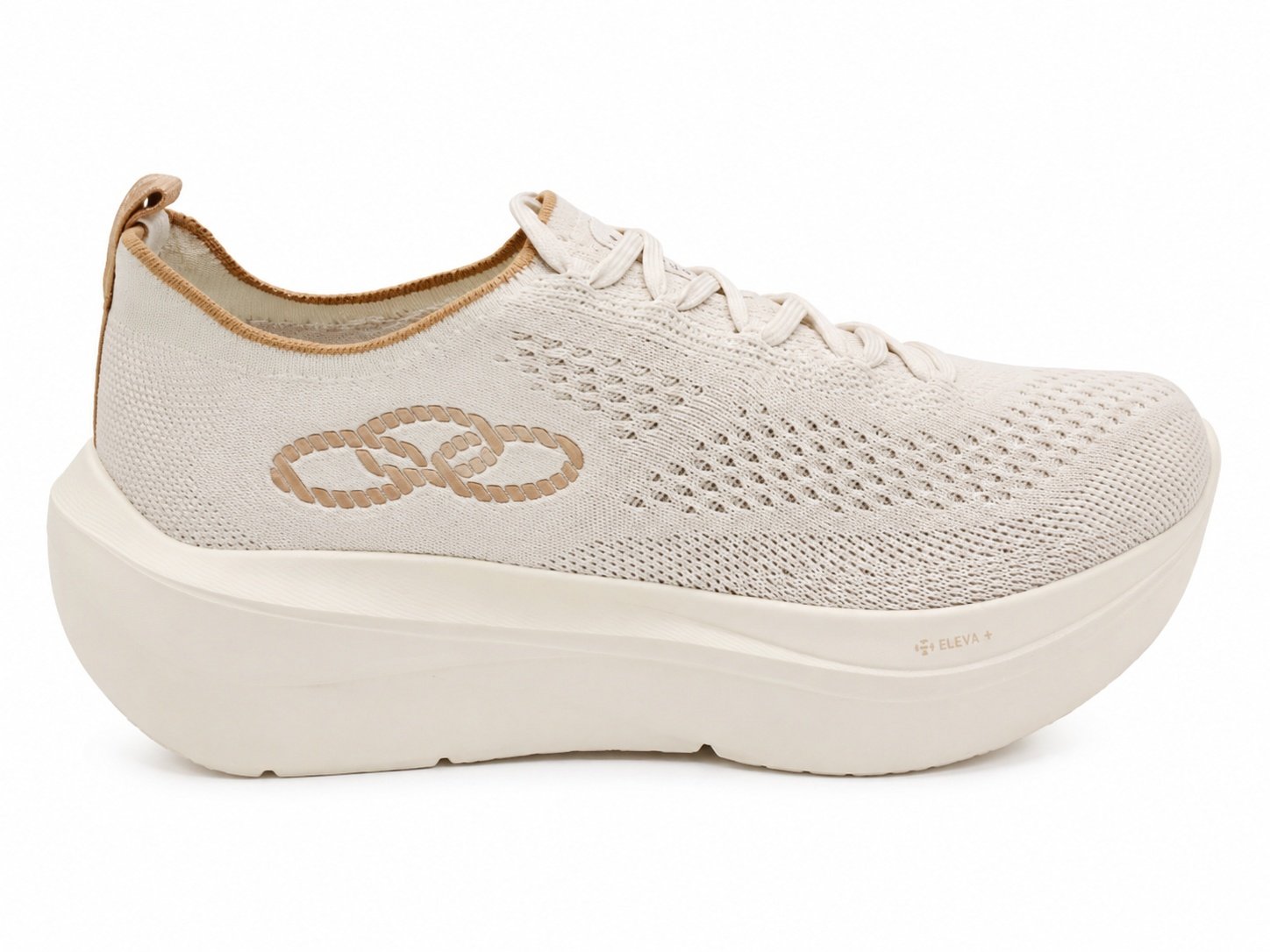 Tenis Olympikus Lumina Feminino Bege Confortavel Leve Bege 4