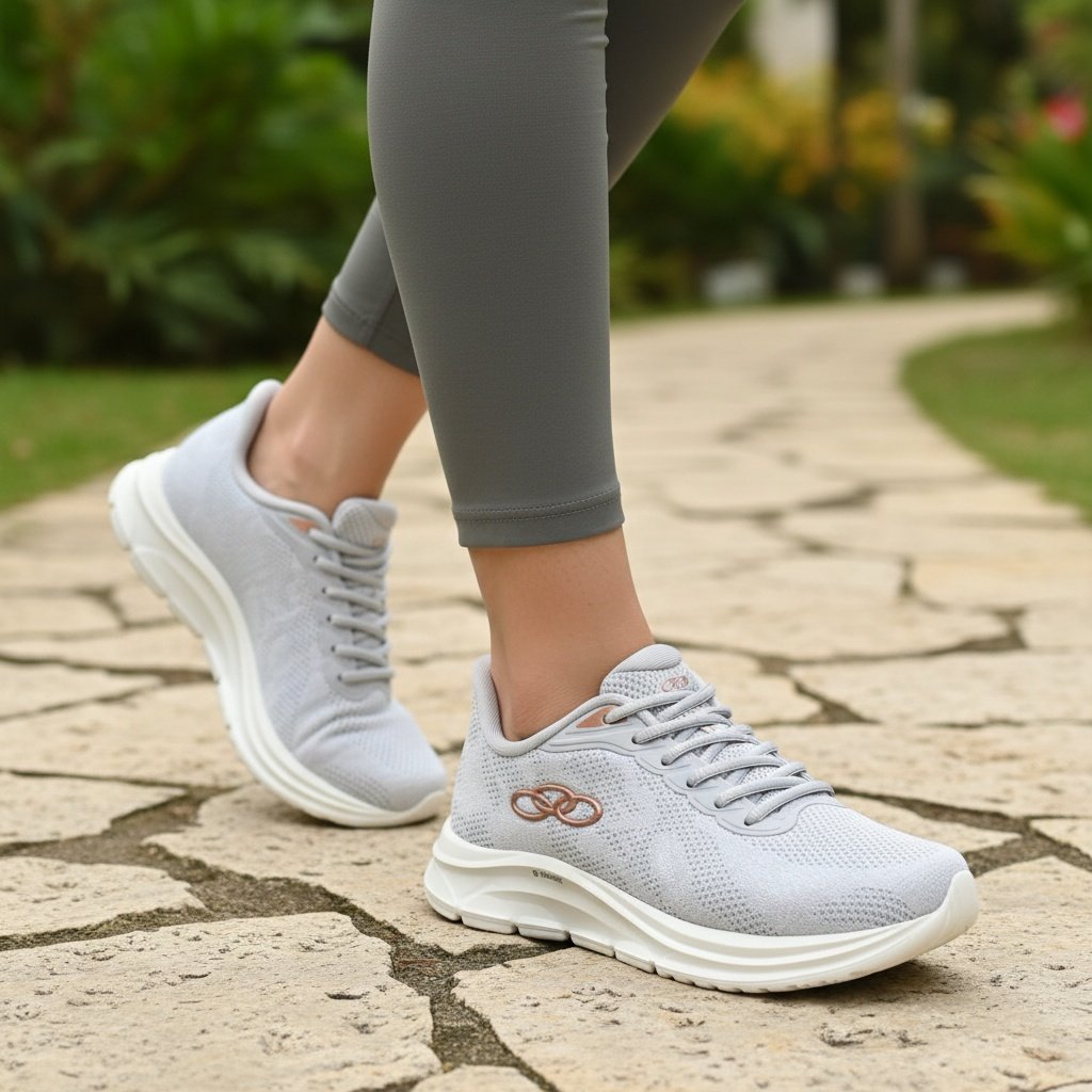 Tenis Olympikus Citrus 2 Feminino Cinza Academia Leve Cinza 2