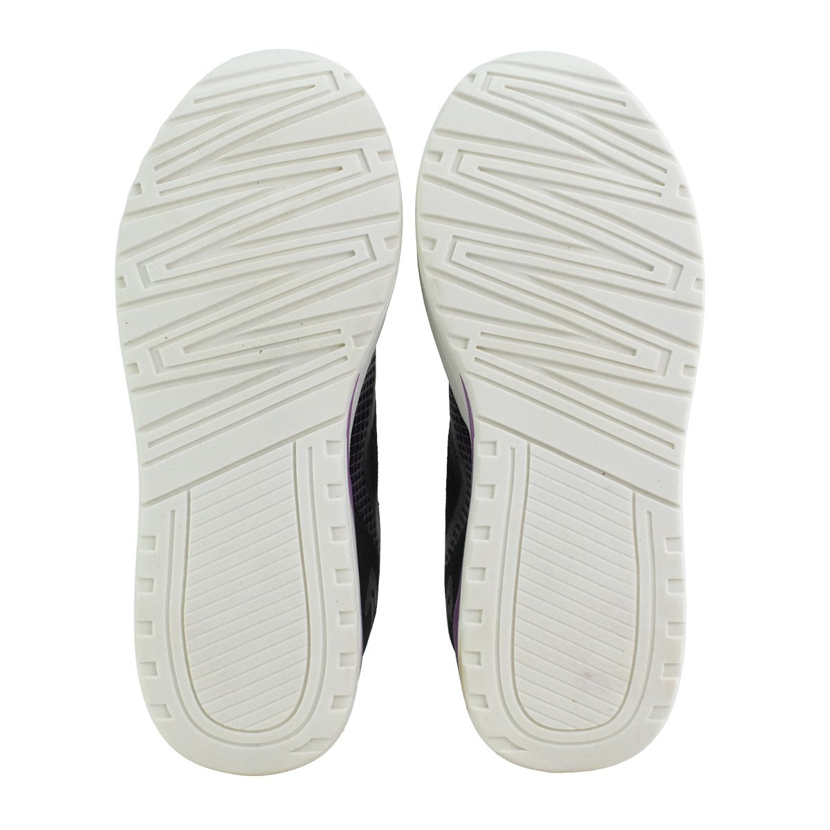 Tenis Box 200 Feminino Preto Lilas Ajuste Perfeito Conforto Branco/Preto 5