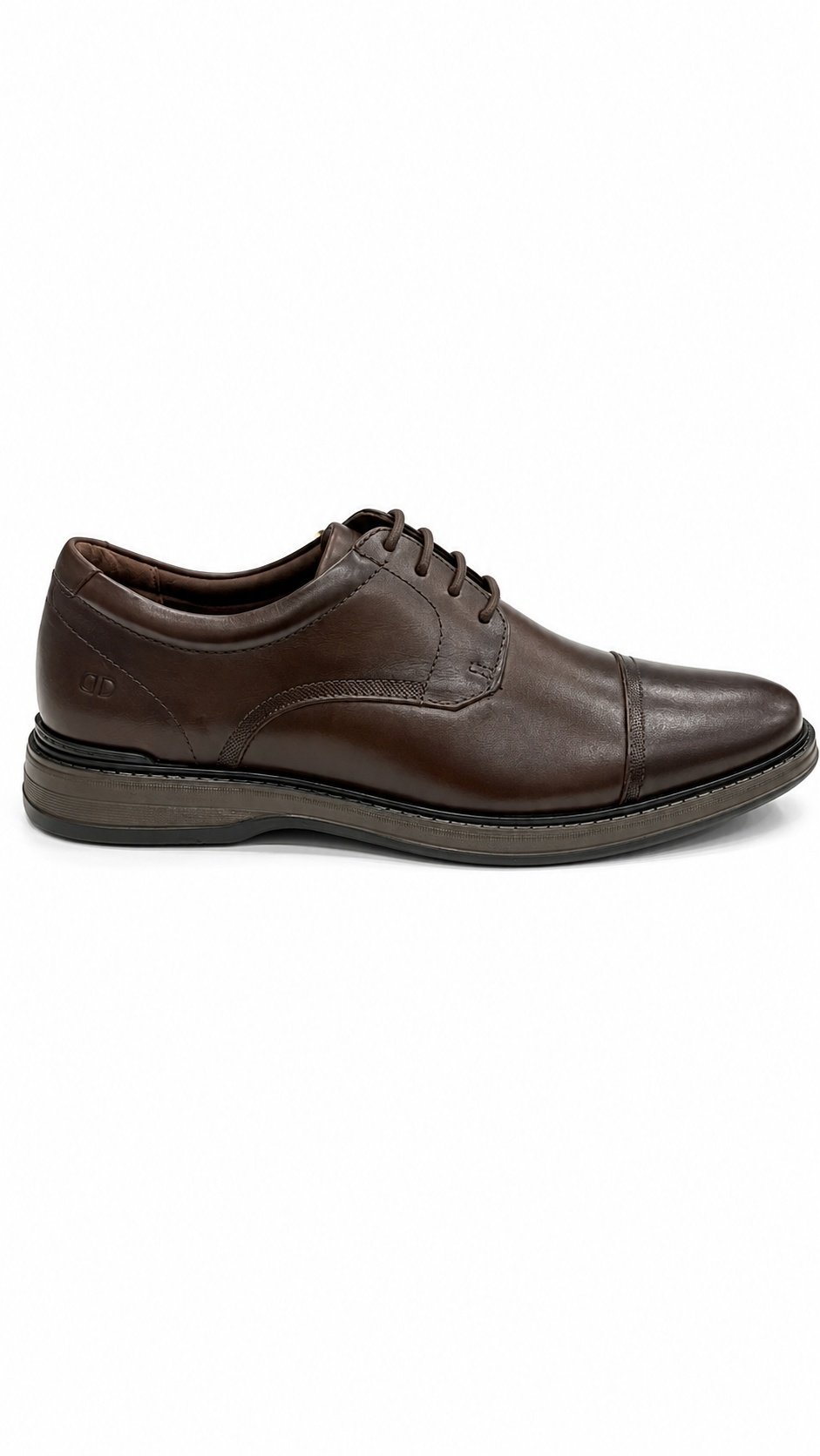 Sapato Social Democrata Metropolitan Noah Masculino Marrom Marrom 4