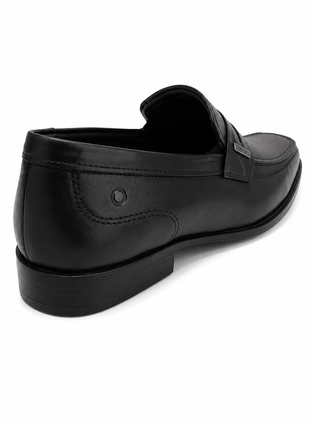 Sapato Democrata Unique Masculino Couro Preto Calce Facil Preto 6