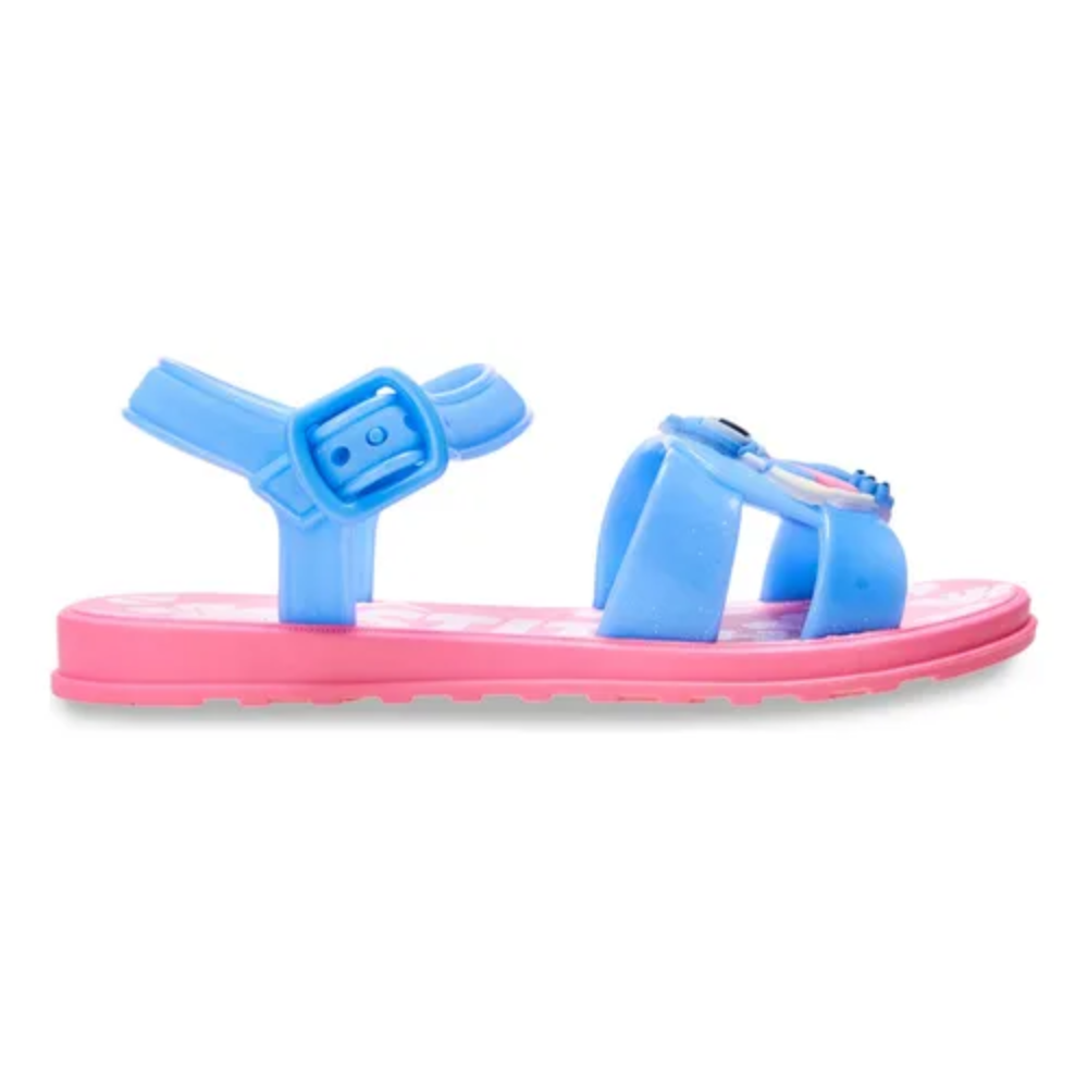 Sandalia Grendene Stitch Infantil Rosa Azul Fecho Ajustavel  Rosa/Azul 5