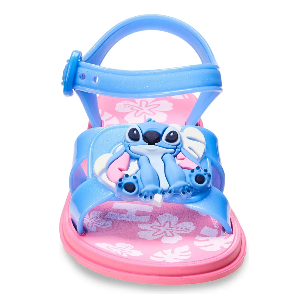 Sandalia Grendene Stitch Infantil Rosa Azul Fecho Ajustavel  Rosa/Azul 6