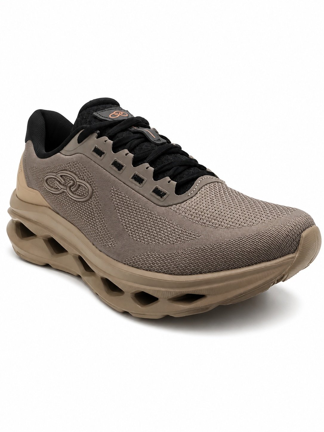 Tenis Masculino Olympikus Elevado Marrom Leve Confortavel