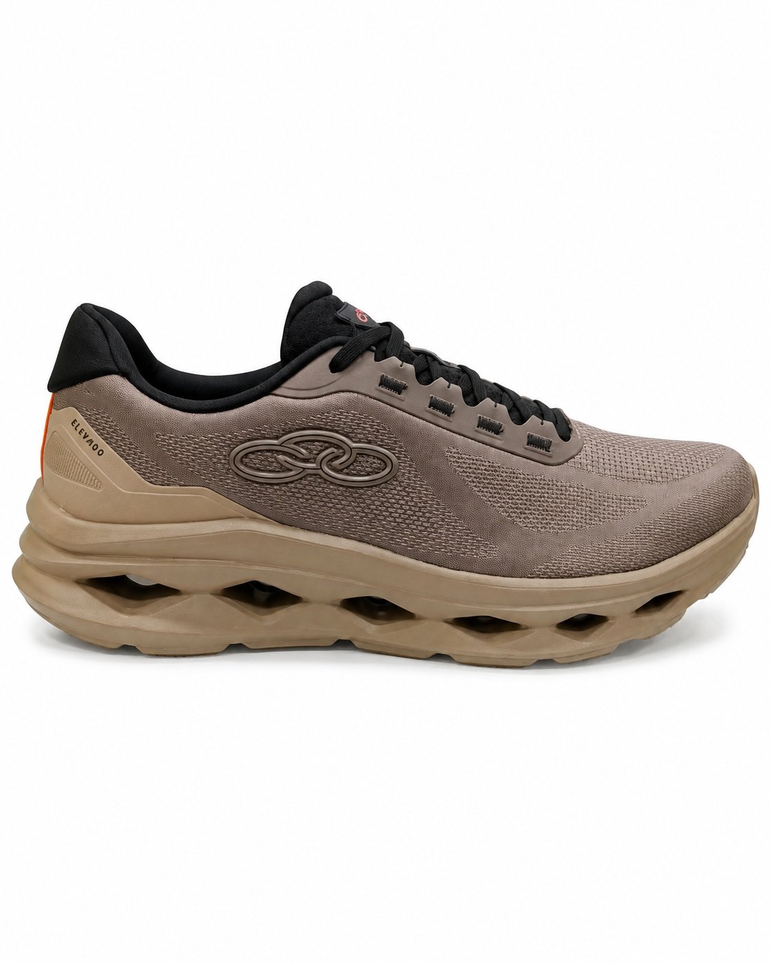 Tenis Masculino Olympikus Elevado Marrom Leve Confortavel Marrom/Preto 4