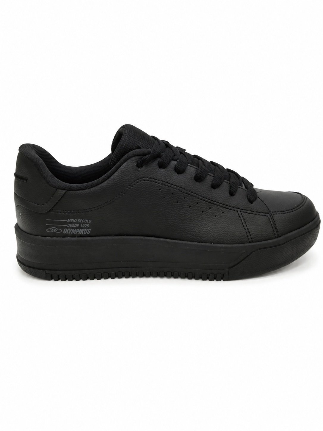 Tenis Olympikus Eros 2 Masculino Preto Casual Urbano Leve Preto 4