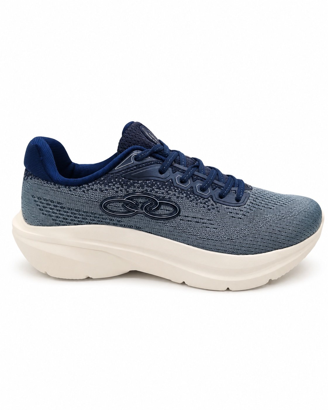Tenis Olympikus Soma 2 Masculino Azul Caminhada Confortavel Azul 4