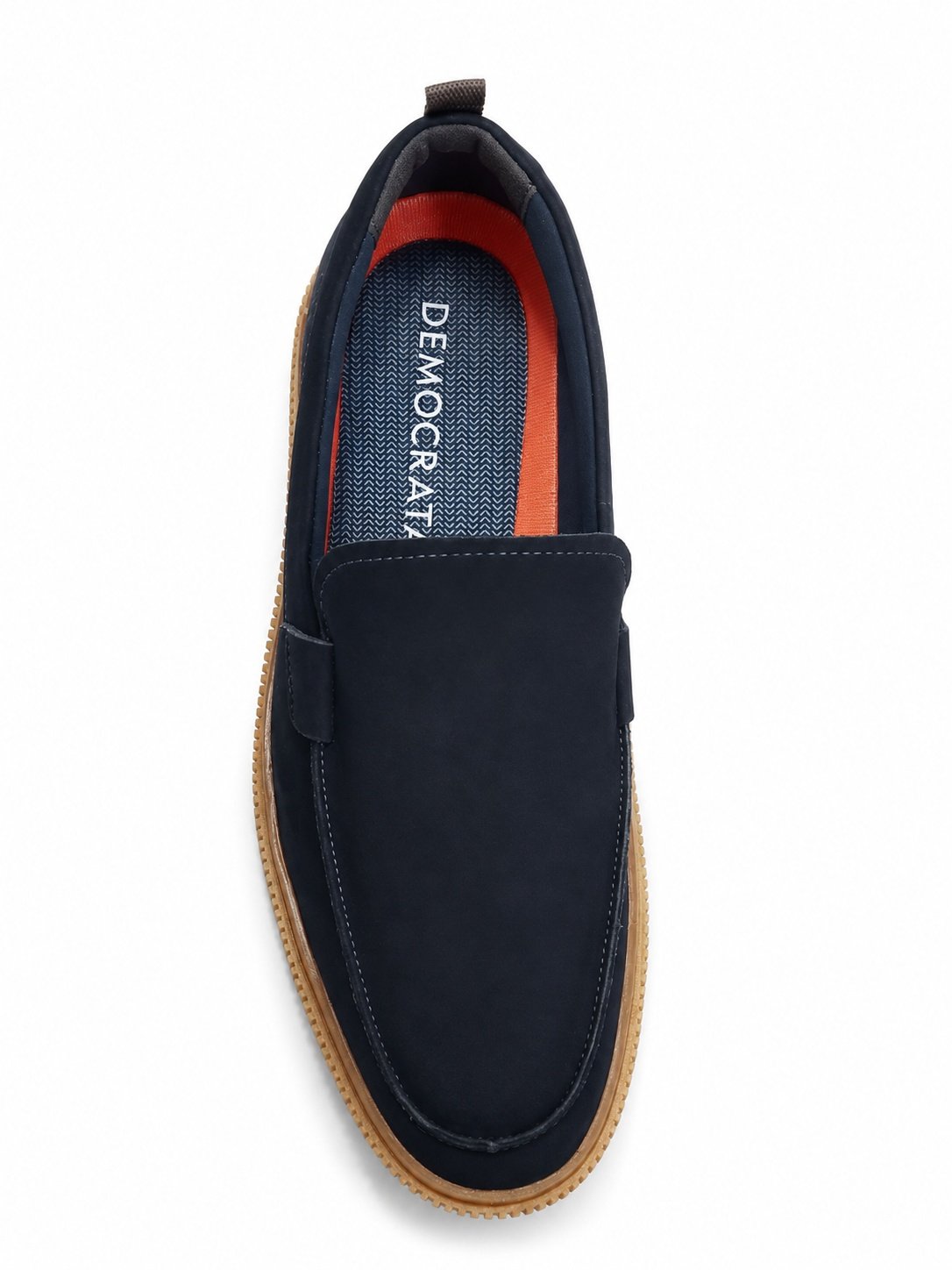 Sapato Democrata Marino Masculino Azul Marinho Couro Casual Azul 4