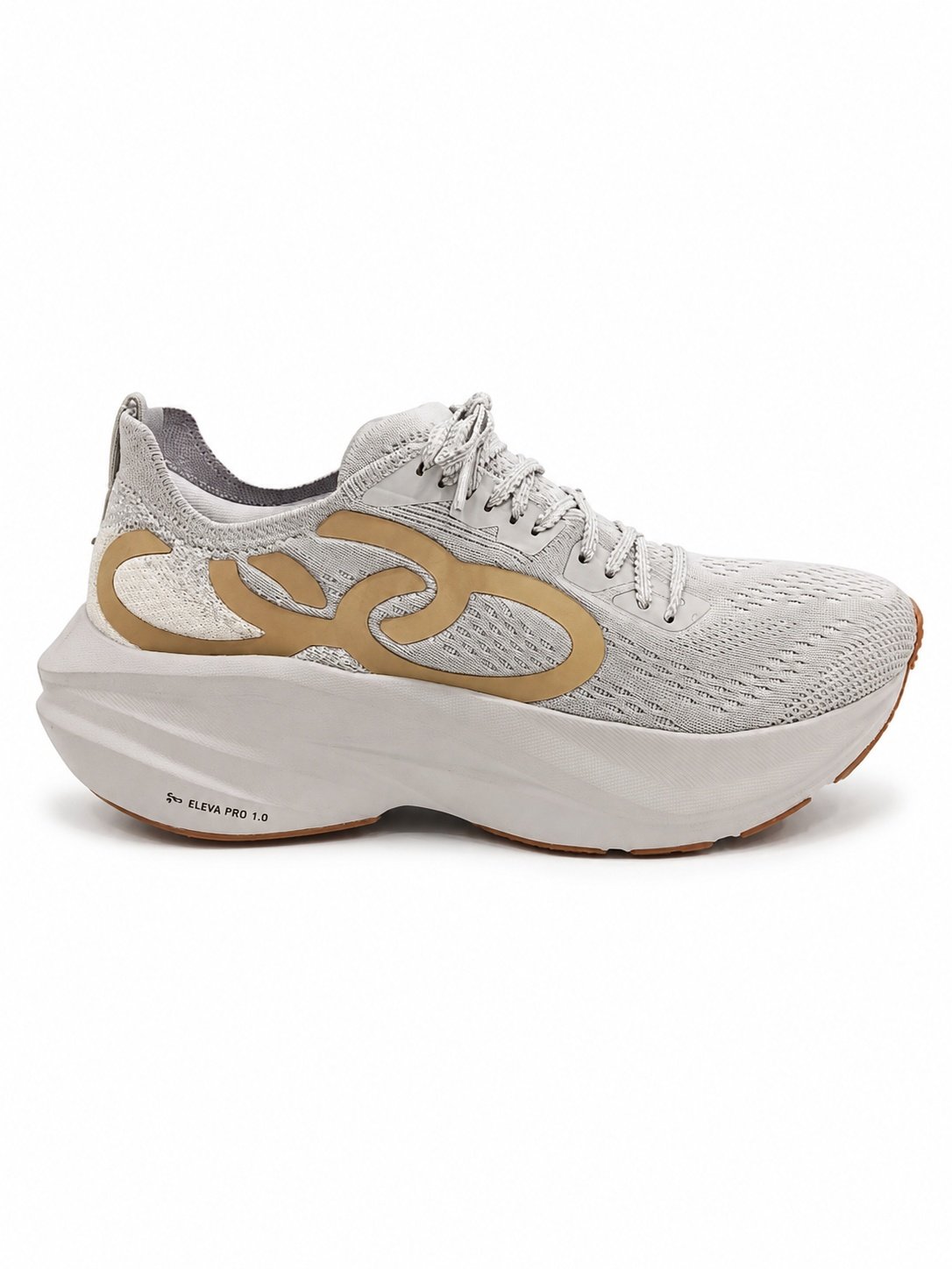 Tenis Olympikus Vibra Feminino Cinza Dourado Confortavel Cinza 5