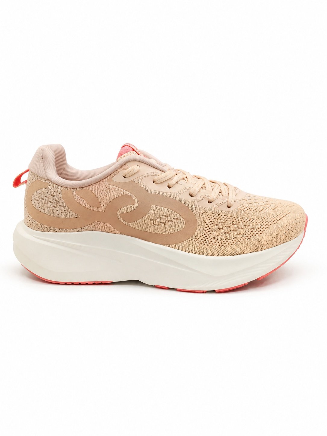 Tenis Olympikus Challenger 6 Feminino Bege Rosa Conforto Bege 4