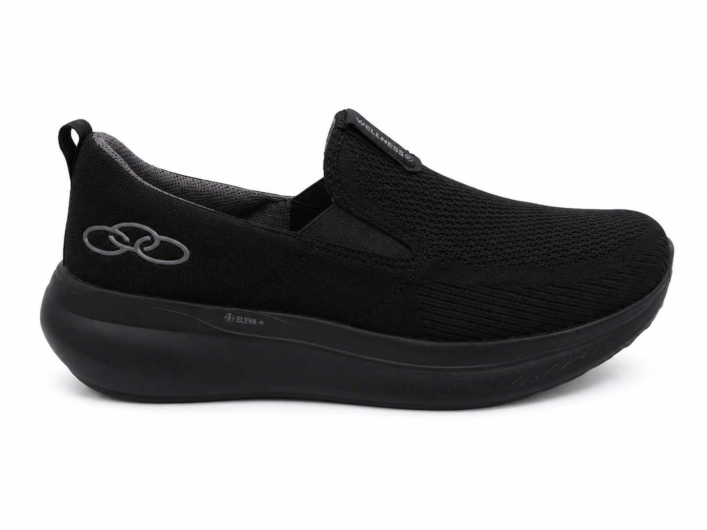 Tenis Olympikus Wellness 3 Preto Conforto Elevado Preto 4