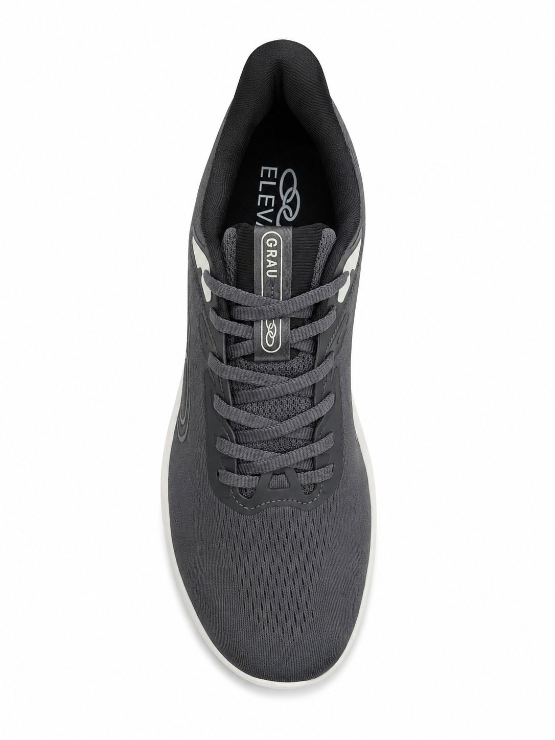 Tenis Olympikus Grau Masculino Cinza Caminhada Confortavel Cinza/Preto 4