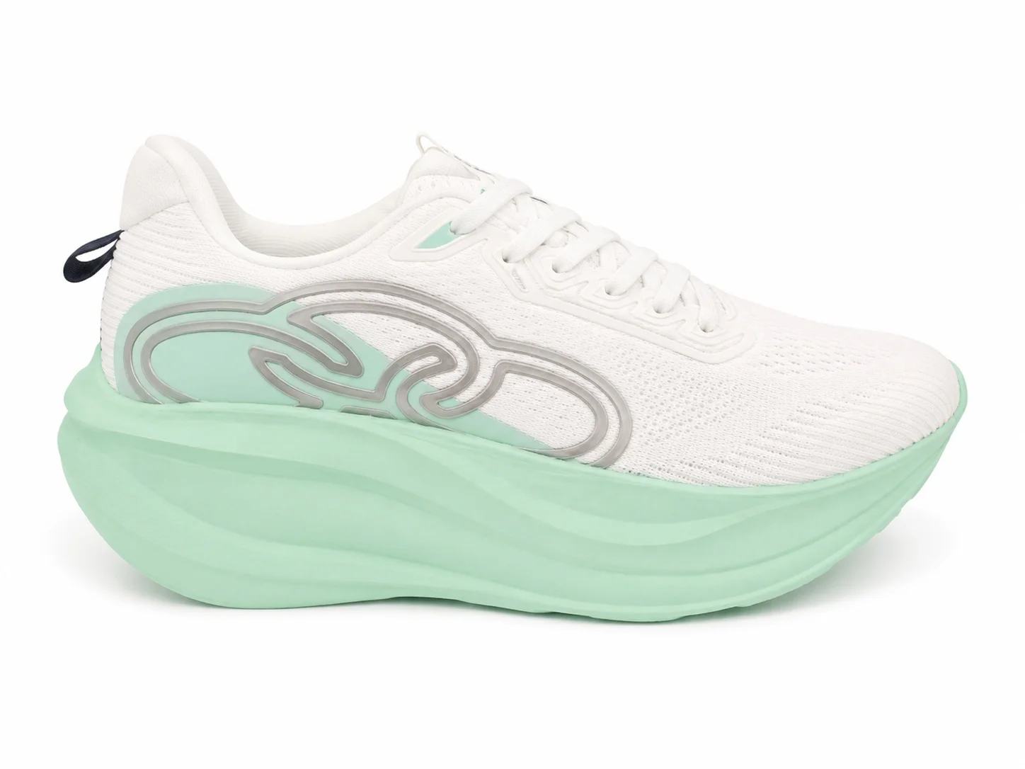 Tenis Olympikus Agora Feminino Branco Verde Claro Treino Branco/Azul 5