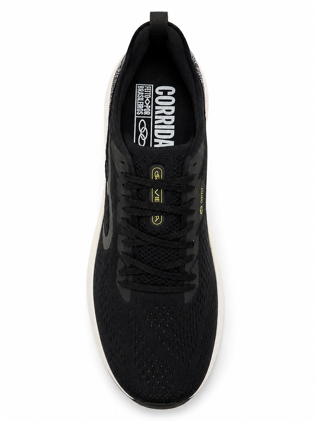 Tenis Olympikus Vibra Masculino Preto Chumbo Corrida Leve Preto/Cinza 4