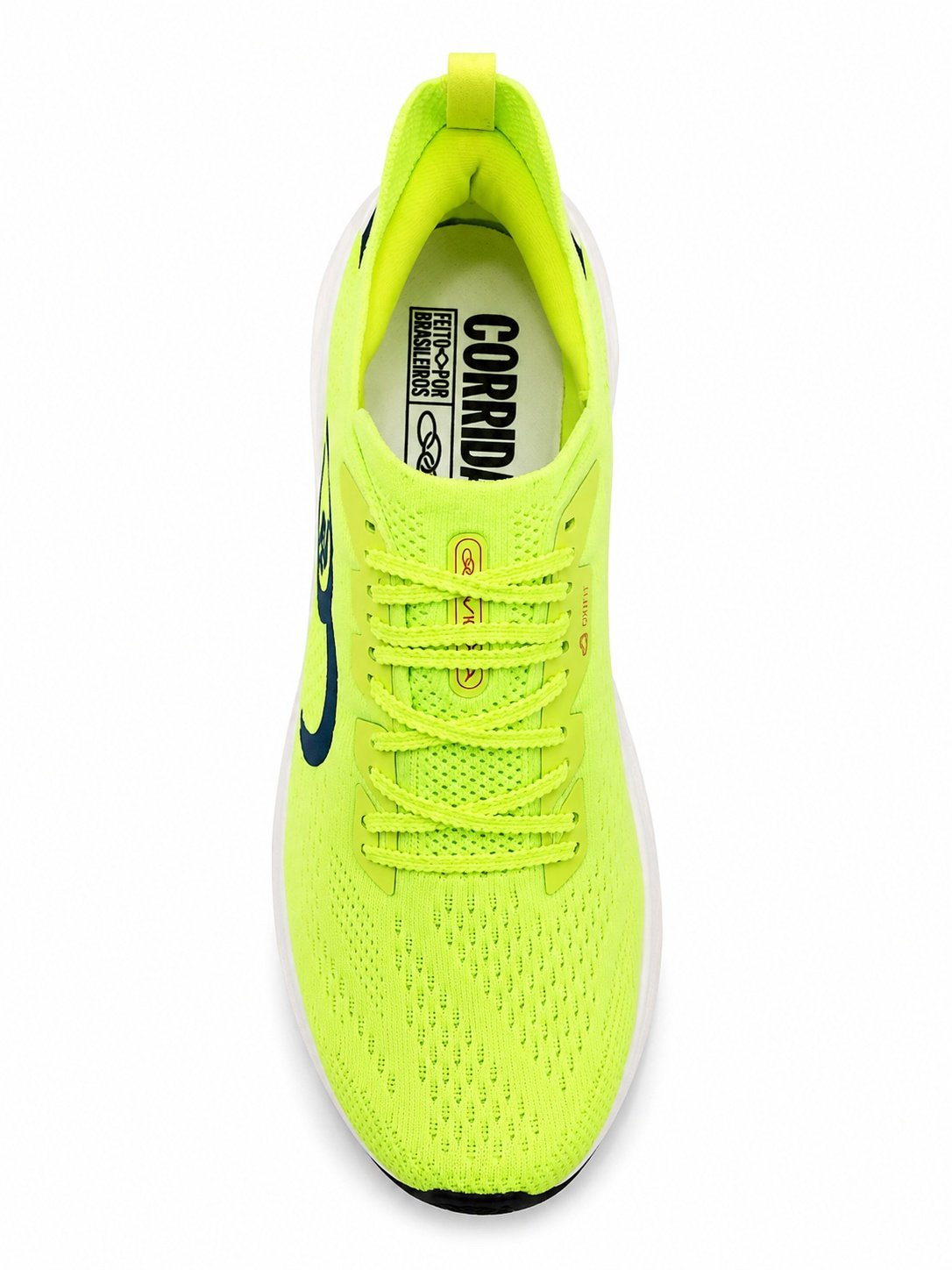 Tenis Olympikus Vibra Masculino Verde Limao Azul Corrida Verde 4
