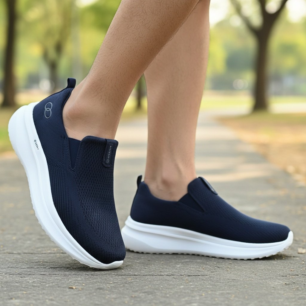 Tenis Olympikus Wellness 3 Masculino Marinho Confortavel Azul 3