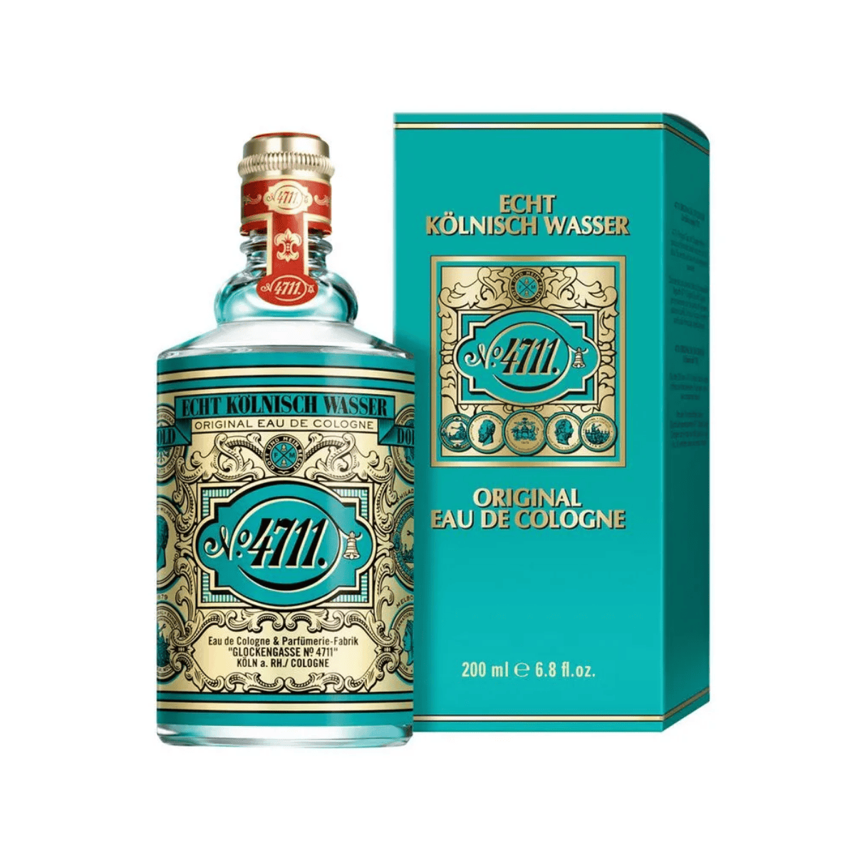 Eau de Cologne 4711 - Perfume Unissex 200ml 200ml 2