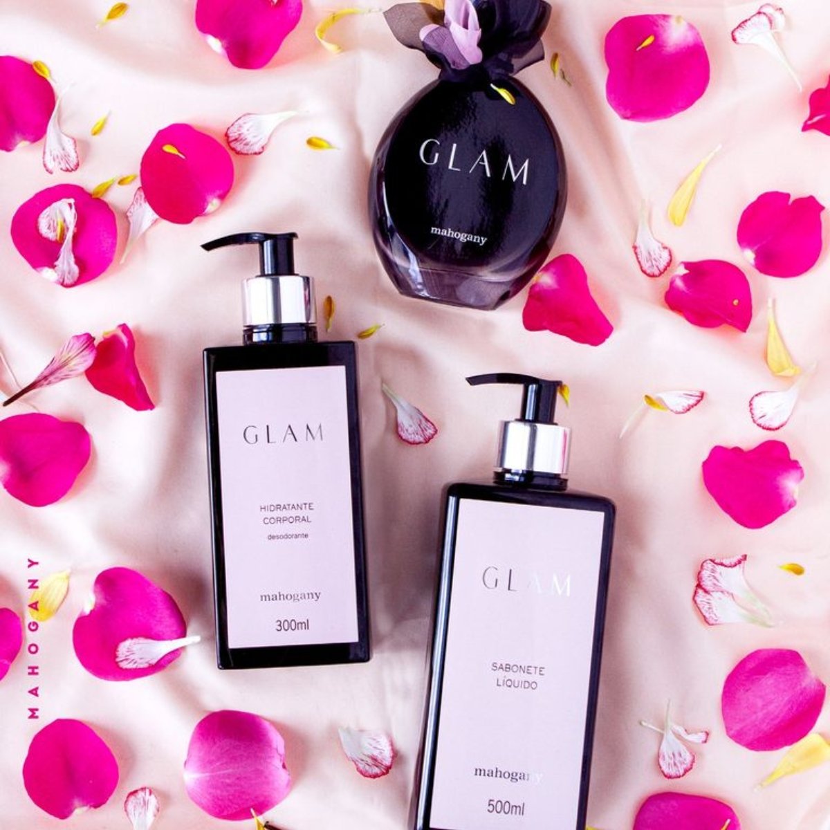 Sabonete Mahogany Liquido Glam Feminino 300Ml 300ml 2