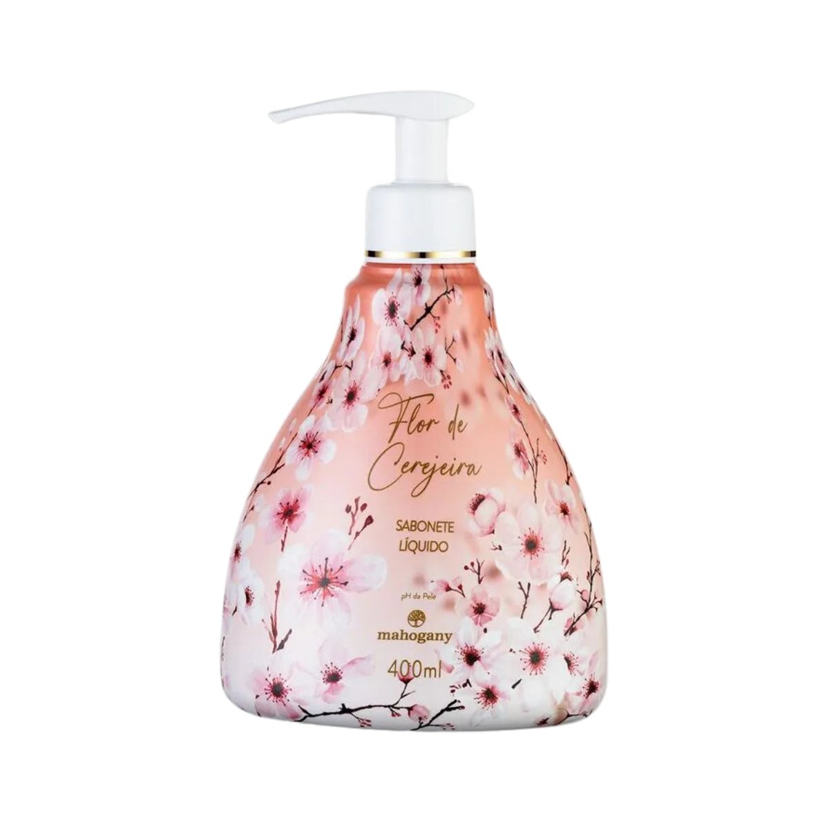 Mahogany Sabonete Liquido Flor De Cerejeira Feminino 400Ml 400ml 2