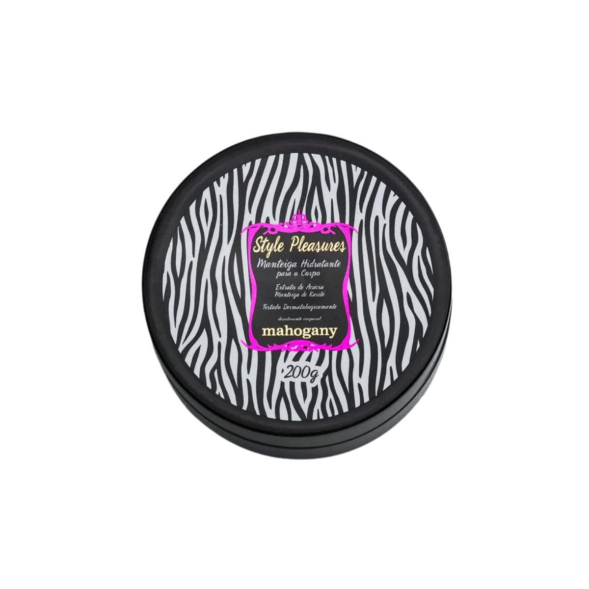 Hidratante Mahogany Manteiga Style Pleasures Feminino 200G 200g 3