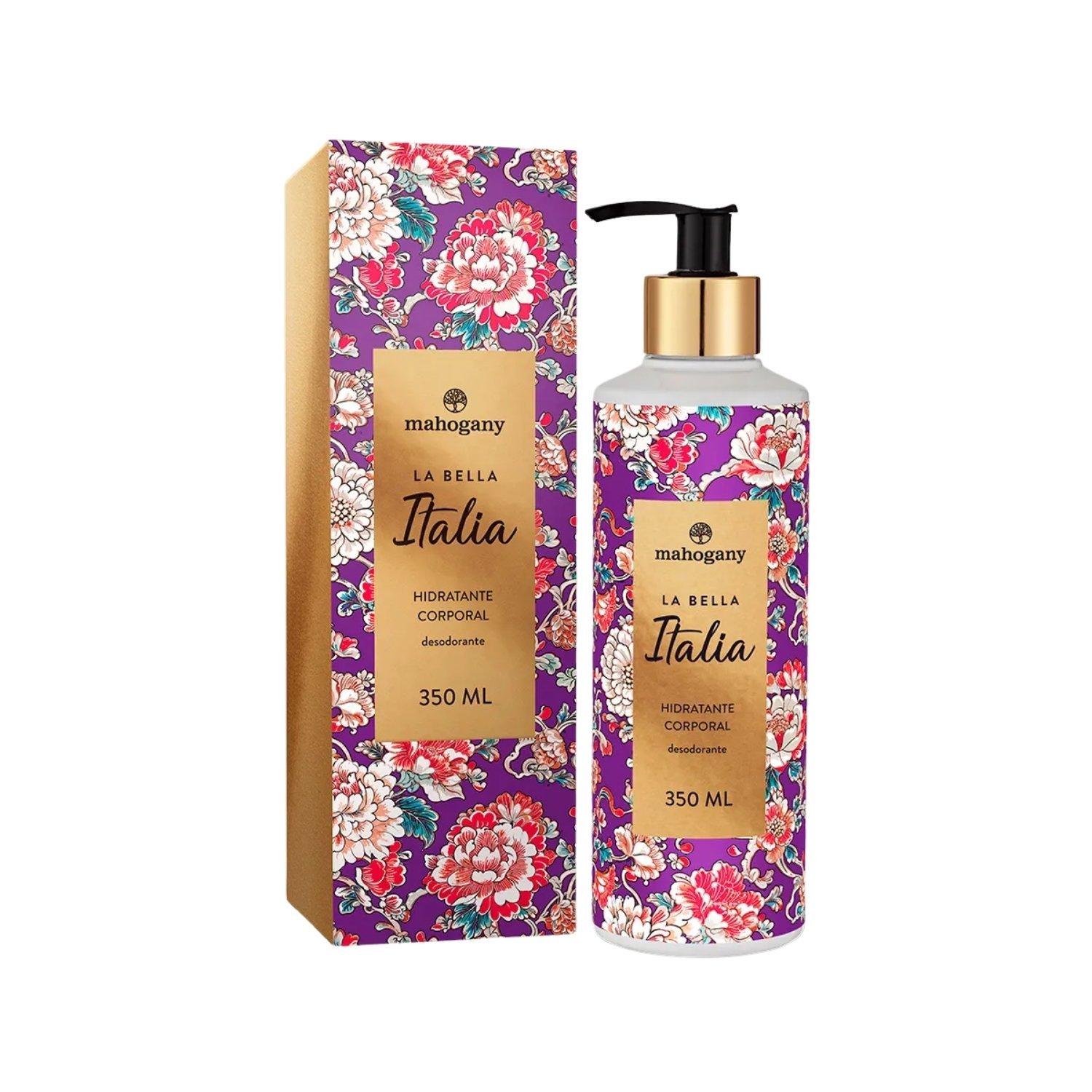 Mahogany Hidratante La Bella Italia Feminino 350Ml