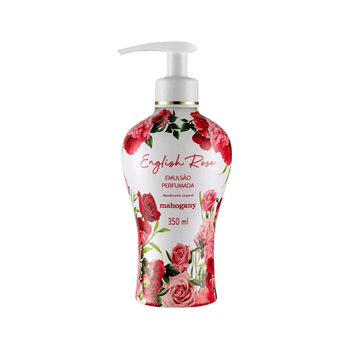 Mahogany Hidratante English Rose Feminino 350Ml 350ml 2