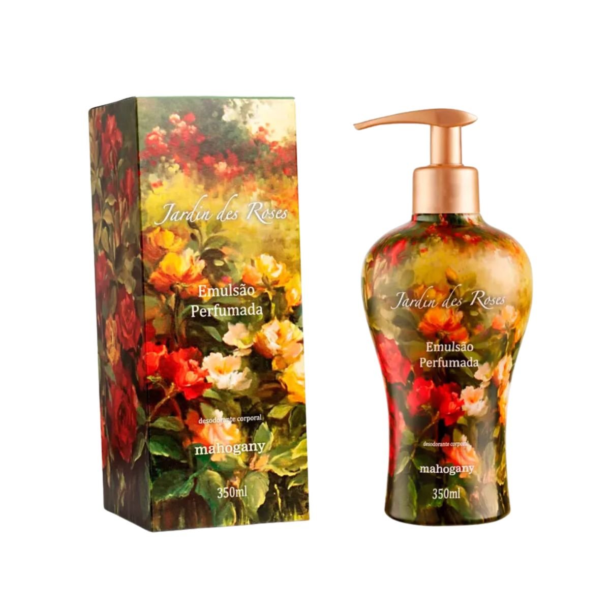 Mahogany Hidratante Jardin De Roses Feminino 350Ml 350ml 2